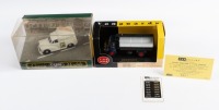 MORRIS BEDFORD: A pair of models including a 1:43 scale Morris 1000 van with 7-UP livery, also a 1:64 scale Bedford tanker with Pickfords livery