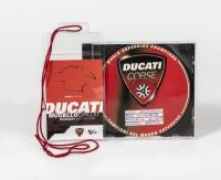 DUCATI: A Desmosedici bike cover signed by Ducati race team - 5
