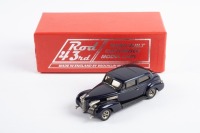 LASALLE: A Brooklin Models 1:43 scale 1939 LaSalle two door sedan in 'deep' purple in original box
