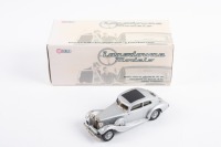 TRIUMPH: A Brooklin Lansdowne Models 1:43 scale 1935 Triumph Vitesse in 'flow-free' silver in original box