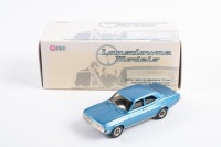 VAUXHALL: A Lansdowne Models 1:43 scale 1972 Vauxhall VX 4/90 in metallic blue in original box