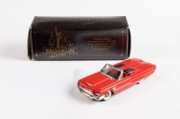 FORD: A Brooklin Models 1:43 scale 1965 Ford Thunderbird convertible in red paintwork in original box