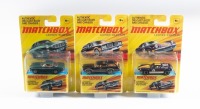 MATCHBOX: Three Matchbox Lesney Edition models in original packaging