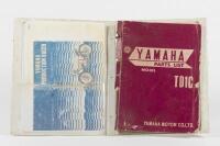 YAMAHA: An original Yamaha Parts List Model TD1C, first edition Dec., 1967
