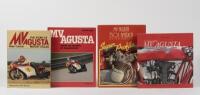 MV AGUSTA: Four books detailing MV Agusta motor bikes