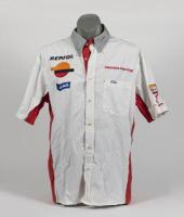 HONDA RACING: A Honda Racing Crew Shirt. REPSOL sponsorship