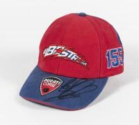 BOSTROM: A Ducati Corse cap signed by Ben Bostrom