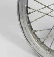 BORRANI RIM: A Borrani WM3/2.15-18 RECORD RM-01-4782 spoked rim - 2