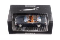 BENTLEY: A Minichamps 1:43 scale 1996 Bentley Continental SC in dark blue, limited edition of 1008 units in original box