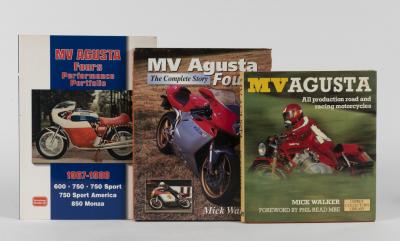 MV AGUSTA: Three books detailing The MV Agusta brand