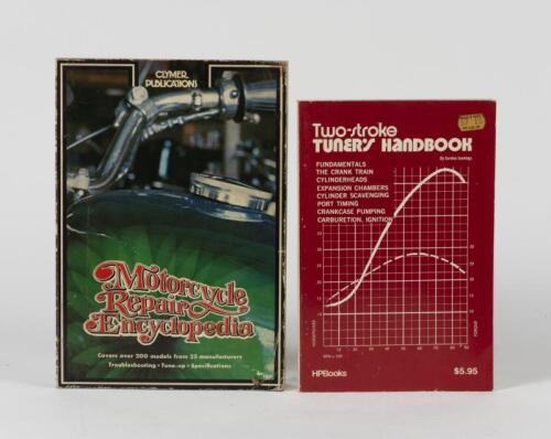 MOTOR CYCLE TUNING/REPAIR: Two publications detailing motorcycle repair and tuning