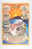 BATHURST 1977: An original poster for 'Easter Bathurst Bike Races 1977' 90cm high, 60cm wide