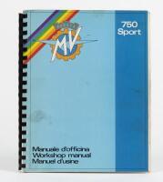 MV AGUSTA: An original 1974 750 Sport Workshop Manual