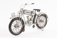 HARLEY DAVIDSON: A modern tin model of an 1911 Harley Davidson motorcycle, 32cm long