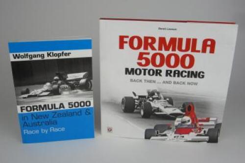 FORMULA 5000: Two books relating to Formula 5000&nbsp;