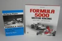 FORMULA 5000: Two books relating to Formula 5000&nbsp;
