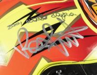ROSSI: Valentino Rossi signed helmet celebrating his 500cc 2001 World Championship win. L.E 2/46 - 2