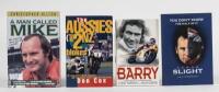 MOTORCYCLE RACING RIDERS: Four softcover books detailing the racing careers of various motor cycle riders
