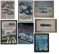 MOTOR SPORT PRINTS/PICTURES: An interesting collection of various Motor Racing Prints, Pictures & Posters