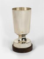N&Uuml;RBURGRING: A silver-plated 1984 'ADAC - 1000 - KM - RENNEN, N&Uuml;RBURGRING' trophy (27cm high overall) - 2
