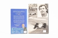 JONES/STEWART: Two books, including 'Alan Jones Driving Ambition' by Alan Jones and Keith Botsford, along with 'Jackie Stewart - Winning is not enough' autobiography. - 2