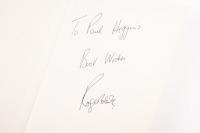 ROGER CLARK: A hardcover 1976 edition of 'Sideways to Victory' by Roger Clarke, personally signed and inscribed to Paul Higgins by Roger Clark to inside cover page - 3