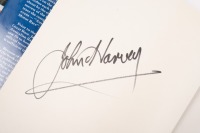 BATHURST 83/84: A hardcover James Hardie 1000 1983/84&nbsp;yearbook by Bill Tuckey, signed to inside cover page by Peter Brock and John Harvey, along with personal inscription and signature by author Bill Tuckey - 3