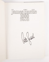 BATHURST 84/85: A hardcover James Hardie 1000 1984/85&nbsp;yearbook by Bill Tuckey, signed to inside cover page by Peter Brock - 2