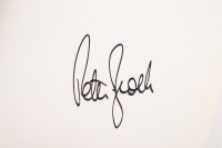 BATHURST 84/85: A hardcover James Hardie 1000 1984/85&nbsp;yearbook by Bill Tuckey, signed to inside cover page by Peter Brock - 3