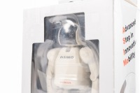 HONDA: Two interesting Honda items, including 'Honda 300 Grands Prix' commemorative 300 wins booklet with Honda Asimo 1/8 scale model figurine - 2