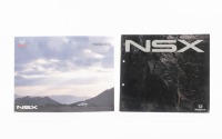 HONDA: Two large format Honda NSX brochures including one by Honda Australia