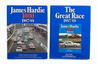 BATHURST YEARBOOKS: Two Bathurst James Hardie 1000 yearbooks for 1987/88, two variations of the same publication, one being 'James Hardie Industries 20th Anniversary Special Edition'