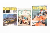 AUSTRALIAN MOTORSPORT: Three items on Australian Motorsport, including 'Racing Car News May 1972', covering Bathurst, 'Motor Racing - The Australian Way' by Bryan Hanrahan, and 'The Book of Australian Motor Racing' by W.P. Tuckey