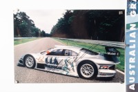 MARK WEBBER: Two signed items by Mark Webber including a 1998 Australian Grand Prix Melbourne poster and a photograph of the Mercedes-Benz CLK-GTR that Webber drove at the 98 AGP for demonstrations - 2
