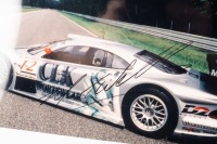MARK WEBBER: Two signed items by Mark Webber including a 1998 Australian Grand Prix Melbourne poster and a photograph of the Mercedes-Benz CLK-GTR that Webber drove at the 98 AGP for demonstrations - 3