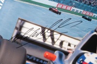 MARK WEBBER: Two signed items by Mark Webber including a 1998 Australian Grand Prix Melbourne poster and a photograph of the Mercedes-Benz CLK-GTR that Webber drove at the 98 AGP for demonstrations - 4