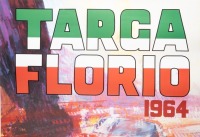 TARGA FLORIO: A Coys of Kensington 'Targa Florio 1964' poster featuring Dexter Brown artwork, 94cm high, 65.5cm wide - 2