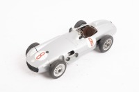FANGIO: A 1:16 scale model by Polistil of the Mercedes-Benz W196 Grand Prix car of Juan Manuel Fangio