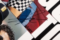 AGP 2000: An Australian Grand Prix Melbourne 2000 event poster, signed by Mark Webber, Alexander Wurz and Giancarlo Fisichella, cm high, cm wide - 7