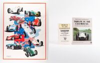 TRIBUTE TO THE CHAMPIONS: Two items related to the 'Tribute to the Champions' Sandown 1982, including the souvenir book and official programme along with a large poster
