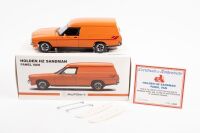 SANDMAN: An Autoart 1:18 scale Holden HZ Sandman panel van model, limited edition 1113/2500 pieces, model number 73346 [Updated Photos]