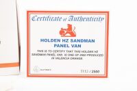 SANDMAN: An Autoart 1:18 scale Holden HZ Sandman panel van model, limited edition 1113/2500 pieces, model number 73346 [Updated Photos] - 3