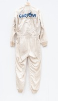 MOFFAT: An exceptional original circa mid 1970s race suit as worn by Allan Moffat, with associated sponsorship patches including Goodyear, BP, 3MP Bay City Radio and Dow Corning, suit by Hinchman Indianapolis - 11