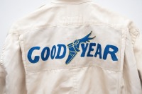 MOFFAT: An exceptional original circa mid 1970s race suit as worn by Allan Moffat, with associated sponsorship patches including Goodyear, BP, 3MP Bay City Radio and Dow Corning, suit by Hinchman Indianapolis - 12