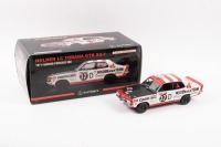 LC TORANA: A 1:18 scale Autoart Holden LC Torana GTR XU-1 as raced by Peter Brock in the 1971 Hardie-Ferodo 500, white body with 'HOLDEN DEALER TEAM' livery, racing number '32 D', black interior and wheels; with original box and inner packaging.