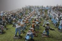 AMERICA: Four large American Civil War dioramas (3 cased) - 12
