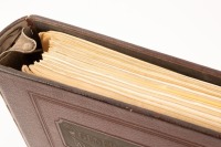 GM: Two 'Manufacturing Standards - Materials And Processes' part 1 & 2 leather bound books - 3