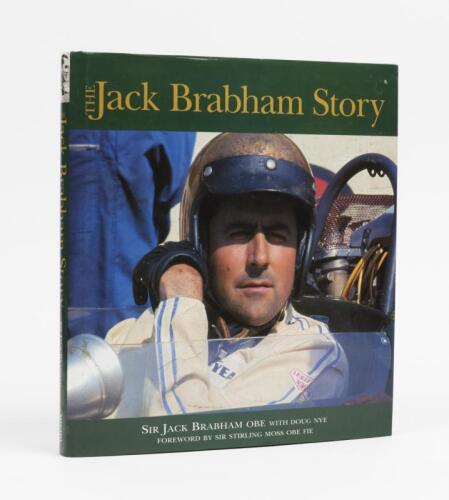 BRABHAM: 'The Jack Brabham Story' by Sir Jack Brabham and Doug Nye. Signed by Sir Jack Brabham