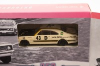 HT MONARO: A Trax, HT GTS Monaro, Holden Dealer Team, Bathurst 1969, Colin Bond/Tony Roberts & Des West/Peter Brock, 1:43 scale combo set, in original display packaging with race information - 3