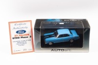 FORD FALCON XY: A 1:43 scale Autoart model of a XY Ford Falcon GTHO True Blue